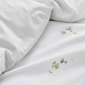 Clover Printed Duvet Set