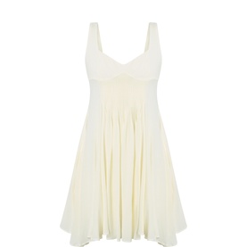 Babydoll Mini Flared Dress
