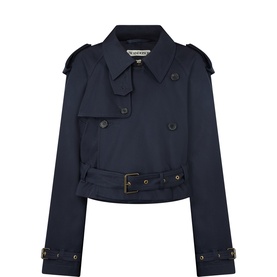 Cropped Trench Coat