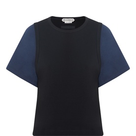 Colourblock Double-Layered T-Shirt