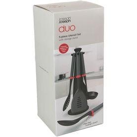 Duo 5-piece Utensil Set with Stand