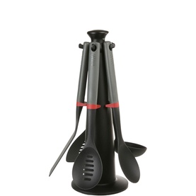 Duo 5-piece Utensil Set with Stand