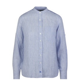 Louise Irish Linen Stripe Shirt