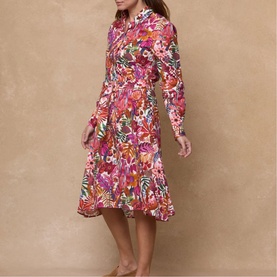 Rachel Liberty Floral Dress