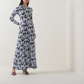 Amari Printed Jersey Dress