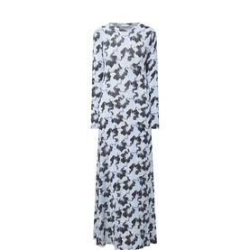 Amari Printed Jersey Dress