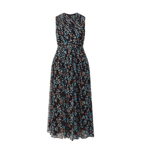 Celestina Silk Floral Dress