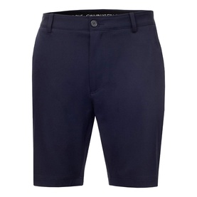 Calvin Klein Golf men's navy golf shorts with side pockets and button waistband fastening