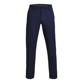 Under Armour sports trousers in Navy 410, straight leg cut with dark elasticated waistband, flat front