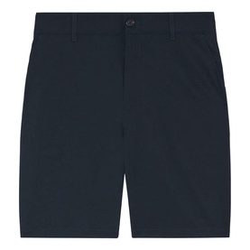 Lyle & Scott Golf shorts in Dark Navy, flat-front design with button waist and side pockets