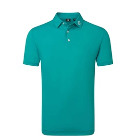 Stretch Pique Solid Polo Shirt