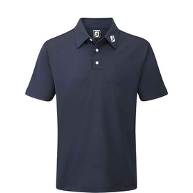 Stretch Pique Solid Polo Shirt