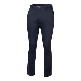 Calvin Klein Golf navy men's golf trousers with slim straight leg, button fastening and clean front finish