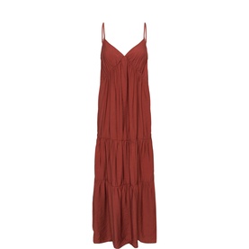 Emily Tiered Flared Dress