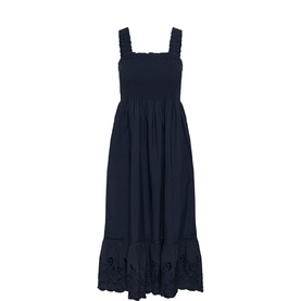 Gertrud Embroidered Flared Dress