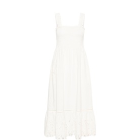 Gertrud Embroidered Flared Dress