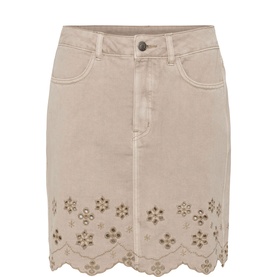Mimi Broderie Anglaise Mini Skirt