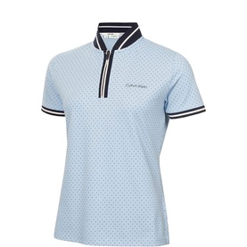 Camilla Logo Polka Dot Polo Shirt