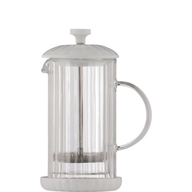 Luxe Cafetiere White 350ml