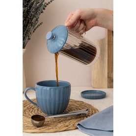 Luxe Cafetiere Bluebell 350ml
