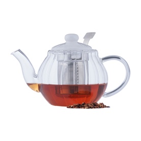 Luxe Glass Teapot White 500ml