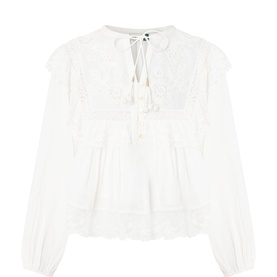 Diann Embroidered Blouse