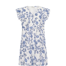 Luisa Floral Flared Dress