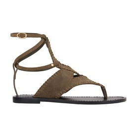 Capri Suede Flat Sandals