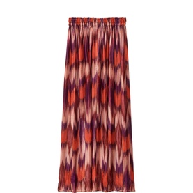 Ariette Printed Pleated Skirt