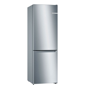 Series 2 Freestanding Fridge Freezer Stainless Steel Look