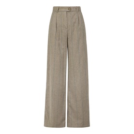 Luna Striped Wide Leg Trousers