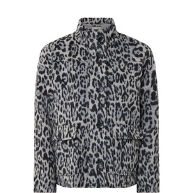 Terelia Leopard Bomber Jacket