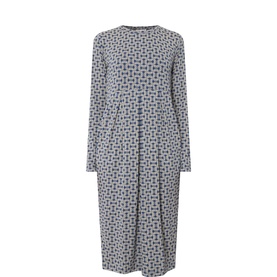 Namo Printed Cocoon Dress