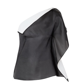 Sculptural Double-Layered Top
