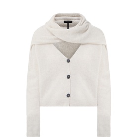 Wrap Scarf Cardigan