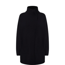 Asymmetric Front Oversized Jacket