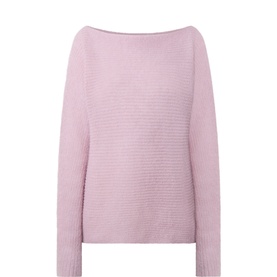 Ribbed Knit Longline Sweater