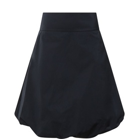 Gathered Hem Tulip Skirt