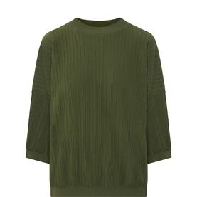Ribbed Relaxed-Fit Sweater