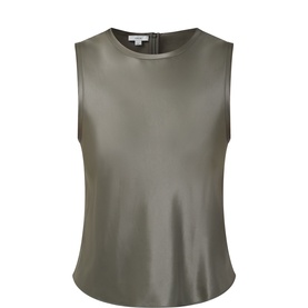 Raw-Edge Shell Top