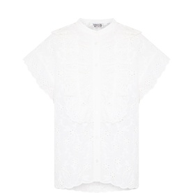 Jellaba Broderie Anglaise Blouse