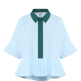 Kaylee Ruffle Peplum Shirt