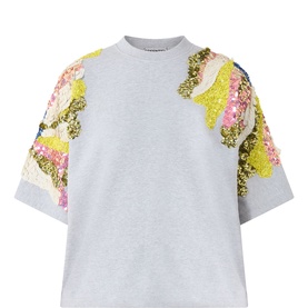 Jadda Sequin Embellished Sweatshirt