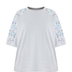 Jangoo Sequin Embellished T-Shirt