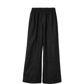 Linen Wide Leg Trousers