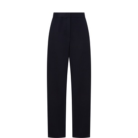 Pleated Wide Leg Trousers