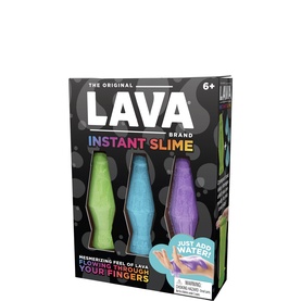 Lava Instant Slime Three-Pack Assorted Fidget Toy