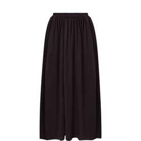 Long Pleated Skirt
