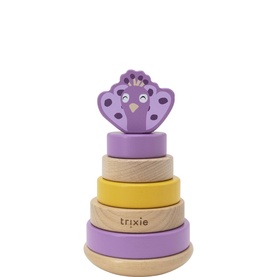 Mrs. Peacock Stacking Toy