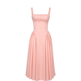 Dorothy Gathered Flared Dress
